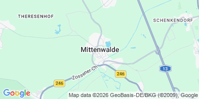 Karte Mittenwalde