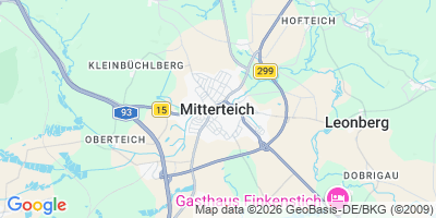 Karte Mitterteich