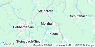 Karte Molzhain