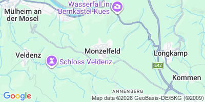 Karte Monzelfeld