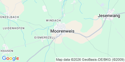 Karte Moorenweis