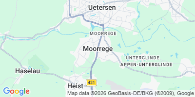 Karte Moorrege
