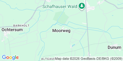 Karte Moorweg