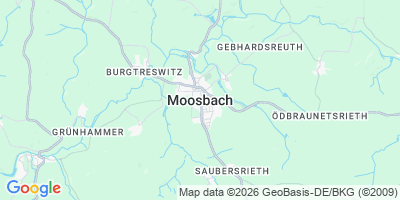 Karte Moosbach