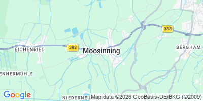 Karte Moosinning