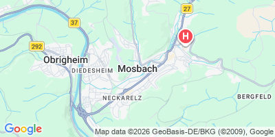 Karte Mosbach