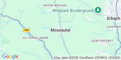 Karte Mossautal
