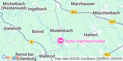 Karte Mudenbach