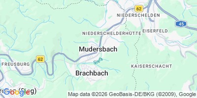 Karte Mudersbach