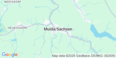 Karte Mulda/Sa.