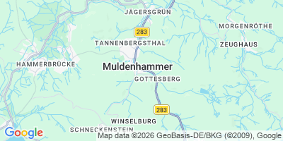 Karte Muldenhammer