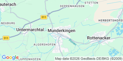 Karte Munderkingen