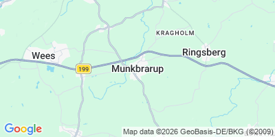 Karte Munkbrarup
