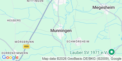 Karte Munningen