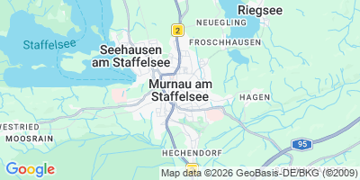Karte Murnau a.Staffelsee