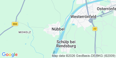 Karte Nübbel
