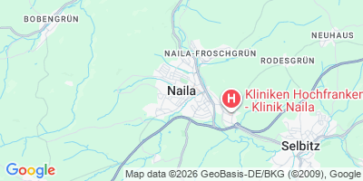 Karte Naila