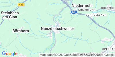 Karte Nanzdietschweiler