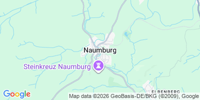 Karte Naumburg