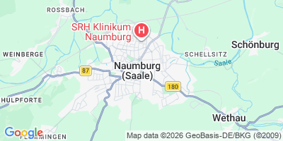 Karte Naumburg (Saale)