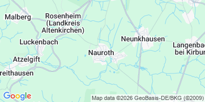 Karte Nauroth