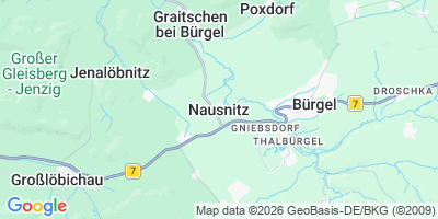 Karte Nausnitz