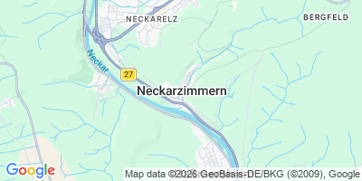 Karte Neckarzimmern