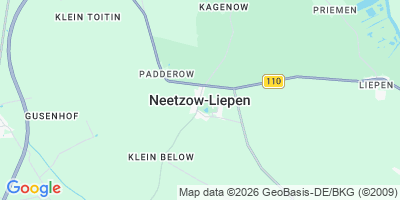 Karte Neetzow-Liepen