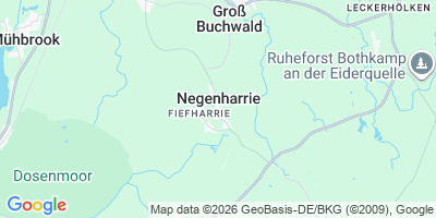 Karte Negenharrie