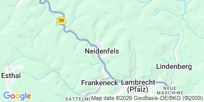 Karte Neidenfels