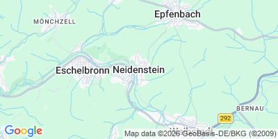 Karte Neidenstein