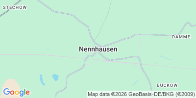 Karte Nennhausen