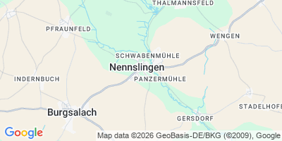 Karte Nennslingen