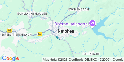 Karte Netphen