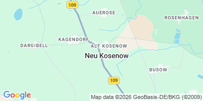 Karte Neu Kosenow