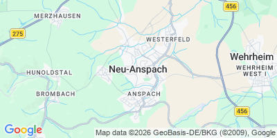 Karte Neu-Anspach