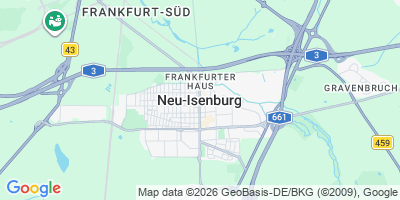 Karte Neu-Isenburg