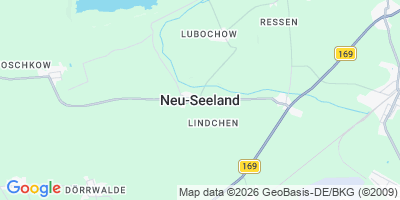 Karte Neu-Seeland/Nowa Jazorina
