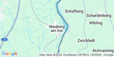 Karte Neuburg a.Inn