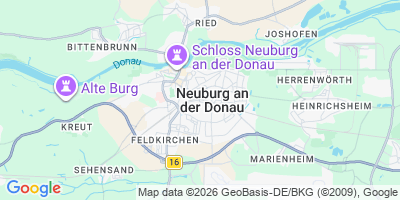 Karte Neuburg a.d.Donau