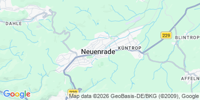 Karte Neuenrade