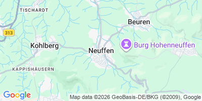 Karte Neuffen