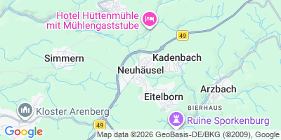 Karte Neuhäusel