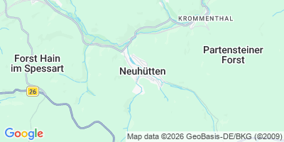 Karte Neuhütten