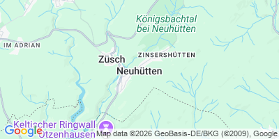 Karte Neuhütten