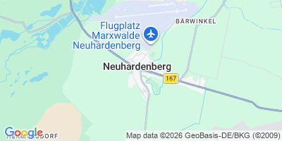 Karte Neuhardenberg