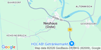 Karte Neuhaus (Oste)