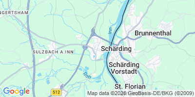 Karte Neuhaus a.Inn
