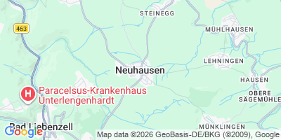 Karte Neuhausen