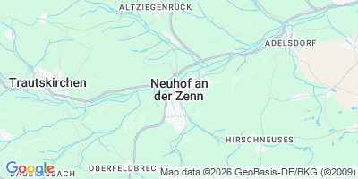 Karte Neuhof a.d.Zenn